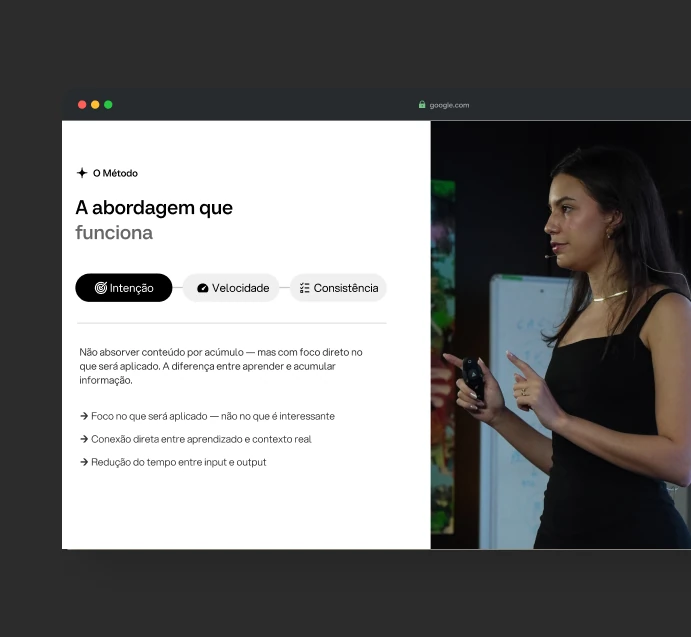 Seção de oferta da landing page de Sofia Stefanon